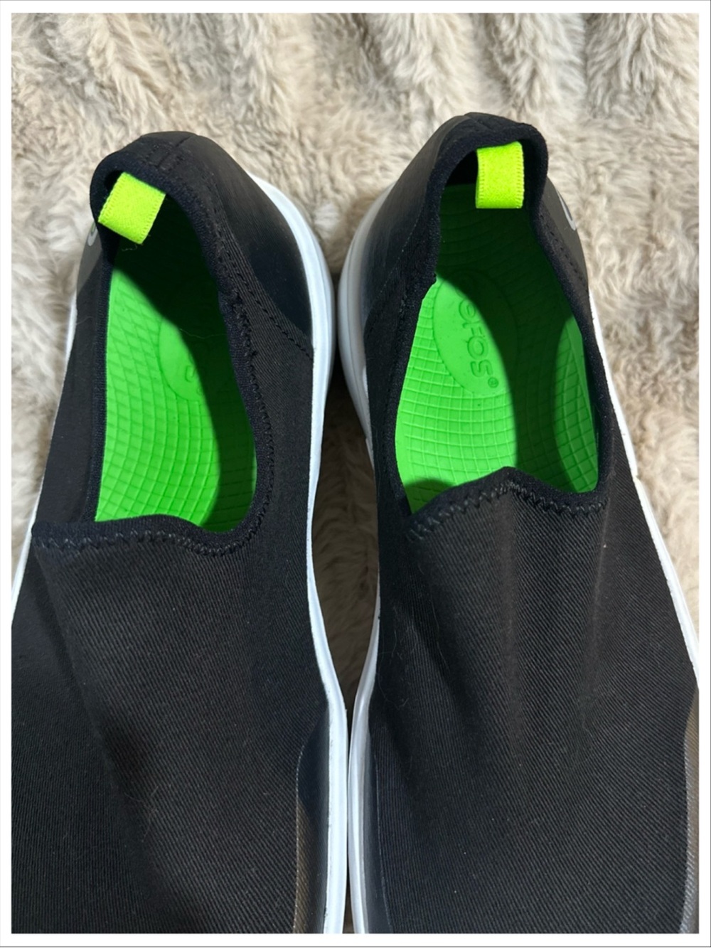 OOFOS OOmg Sport Slip-On Sneakers ~ Size 9.5 ~ Item #SN602 - Picture 6 of 8
